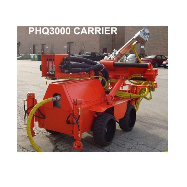 drill carrier; long hold drilling; compact long hold carrier