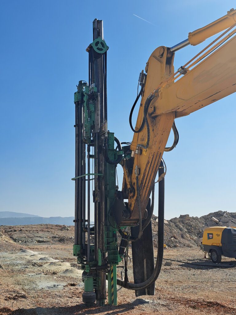 Montabert Drill Attachment