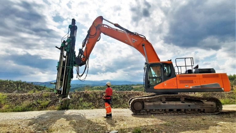 Montabert Excavator Drill